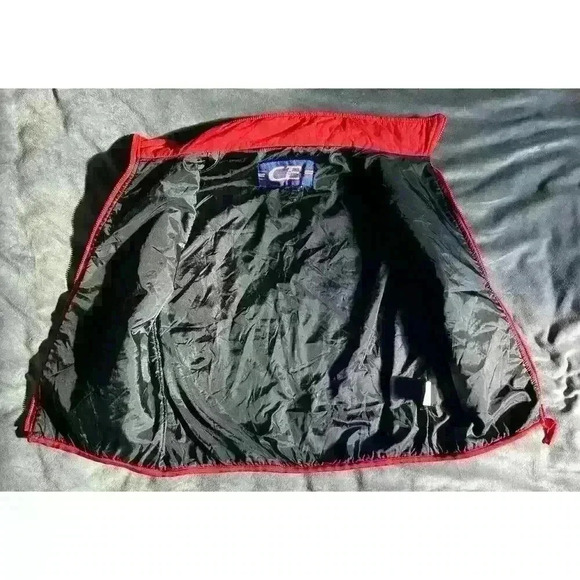 VTG CB Sports Aztec Print 90’s Vest Full Zipper Style Unisex Size Small Gorpcore - Picture 6 of 8